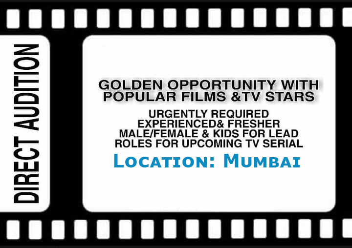 TV SERIALS: Urgently Required Male & Female Actors